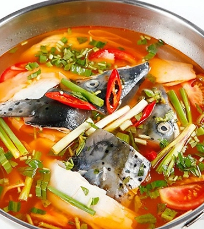 Lẩu Đầu Cá Hồi 